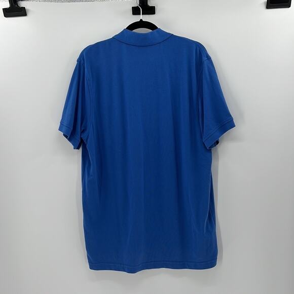 Brooks Brothers Slim Fit Performance Polo - Blue/Red - XL - Picture 5 of 5